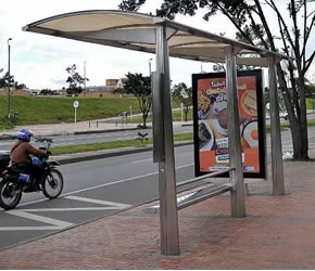 Construccion de paraderos, señales y obras civiles para la implementacion del sistema integrado de transportes público SITP en Bogotá D.C (COLOMBIA)
