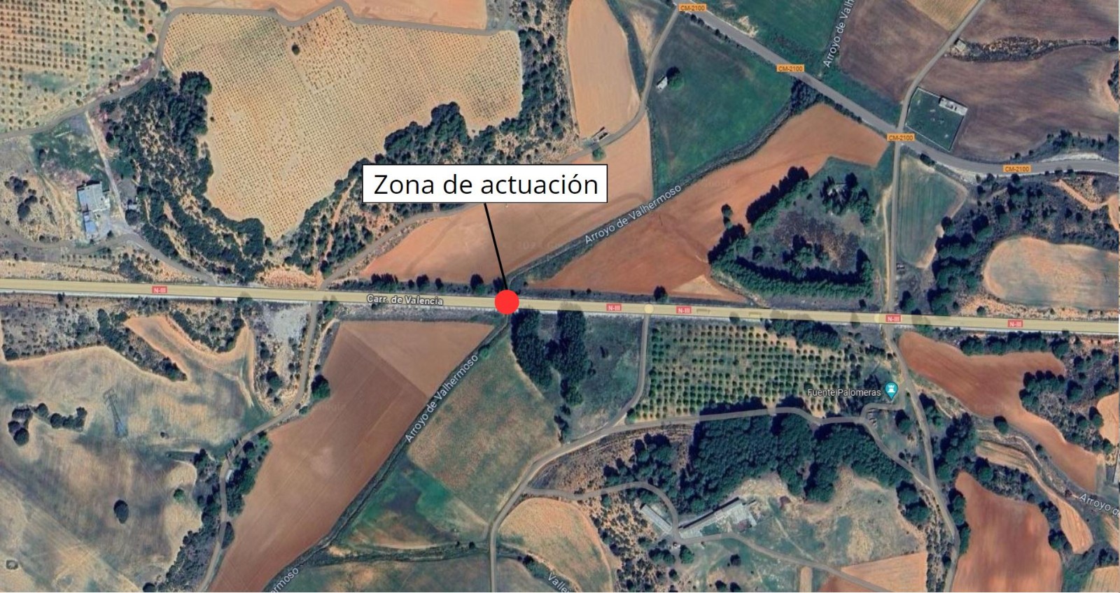 El Ministerio de Transportes y Movilidad Sostenible encomienda a Viales las obras de rehabilitación del pontón en la N-3, P.K. 193,696 (Cuenca)