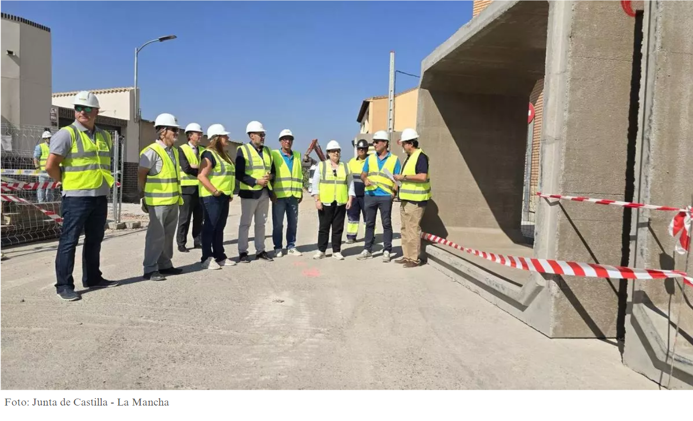 Arrancan las obras del encauzamiento del arroyo Sangüesa en Cebolla (Toledo)