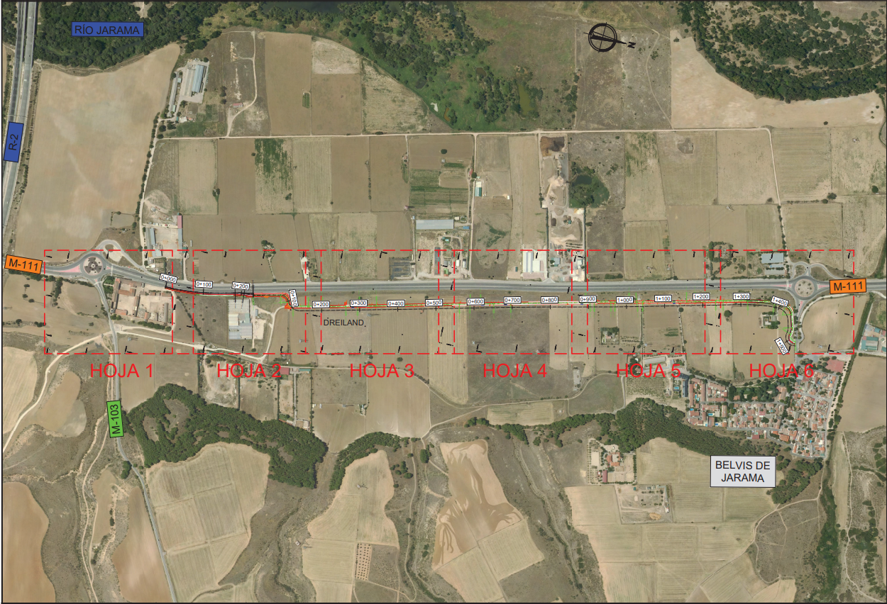 La comunidad de Madrid apuesta por Viales para las obras de acceso a la finca propiedad de Dreiland por el camino de servicio del Canal de Isabel II en la carretera M-111