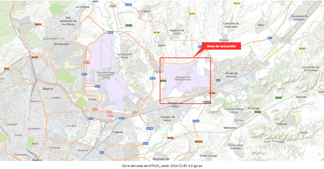 El Ministerio de Defensa confía a Viales el asfaltado de viales y reparación de pavimentos de la base aérea de Torrejón