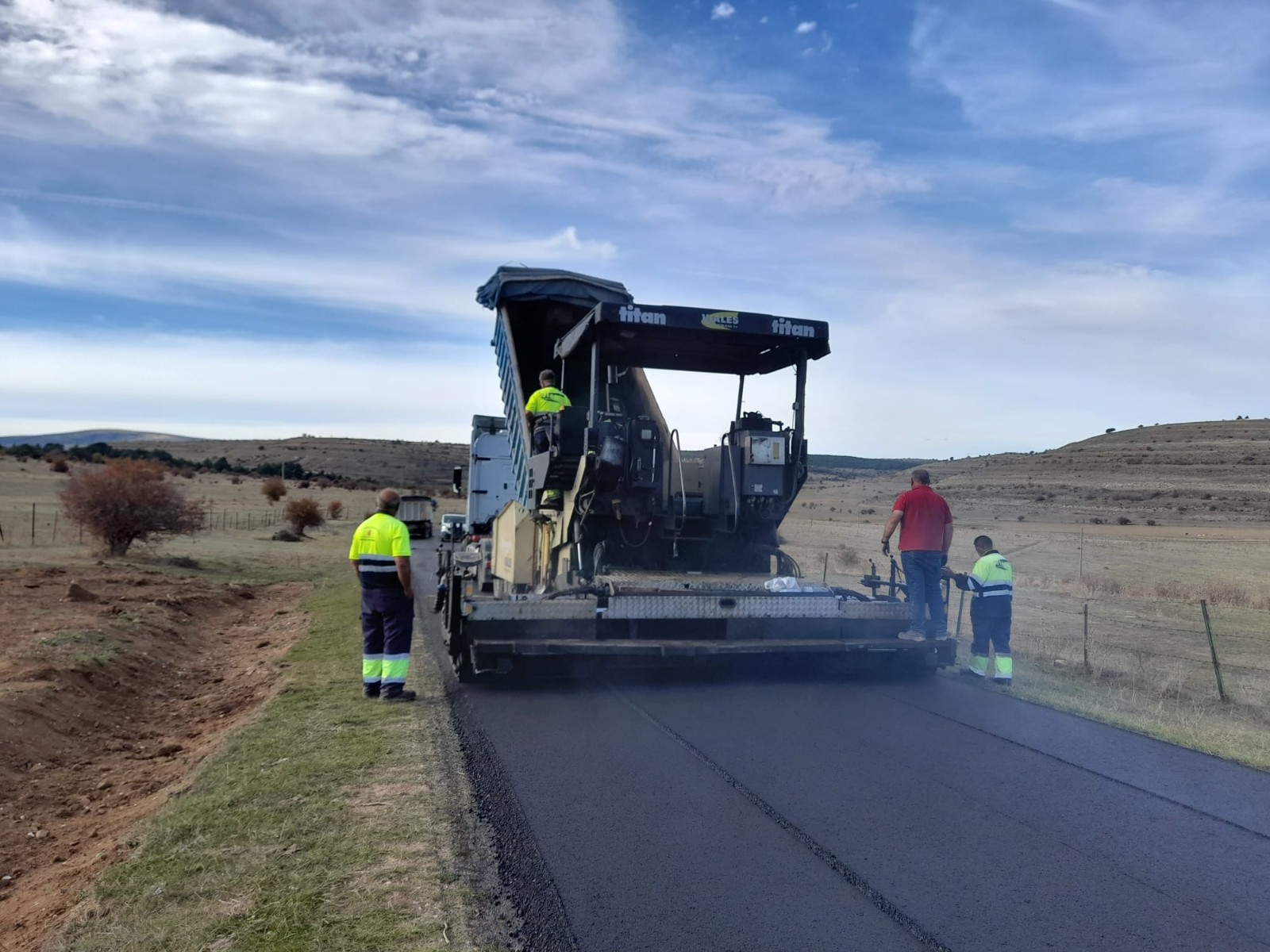 Rehabilitación de firme CM-1006 Galve de Sorbe (GUADALAJARA)
