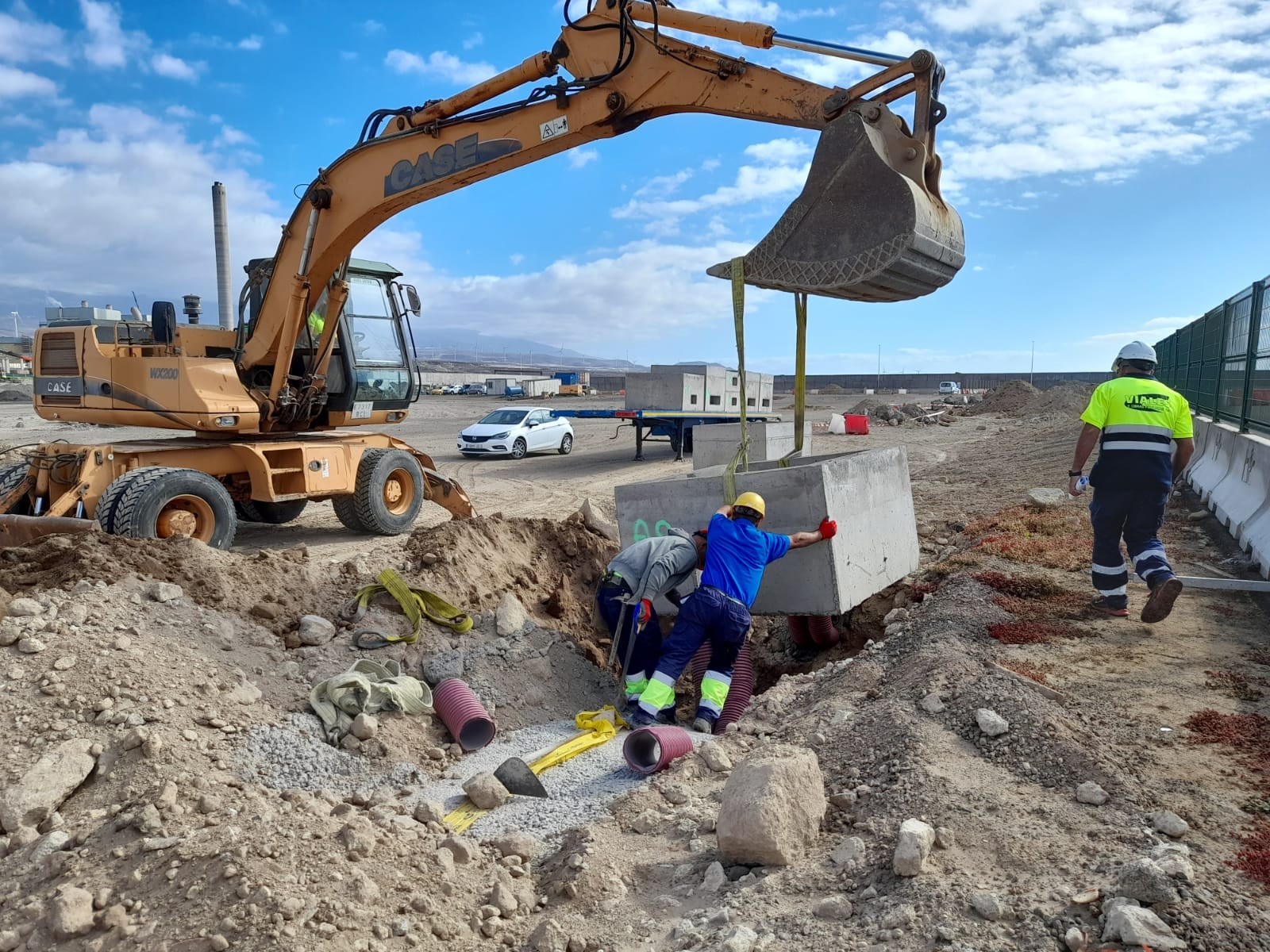 Reparación calles en Granadilla de Abona (Tenerife)