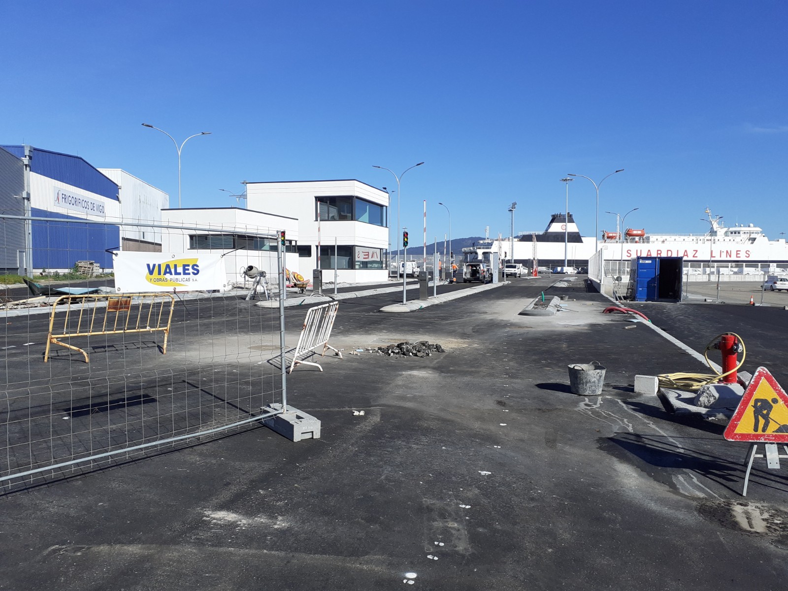 Reordenación del acceso a la terminal de transboradores de Bouzas (Vigo)