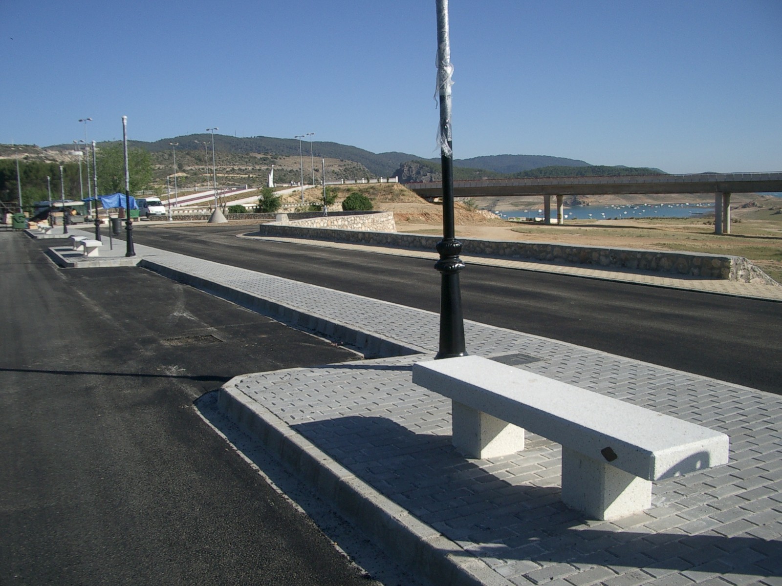 Remodelación de las aceras ctra M-123 ALGETE (MADRID)