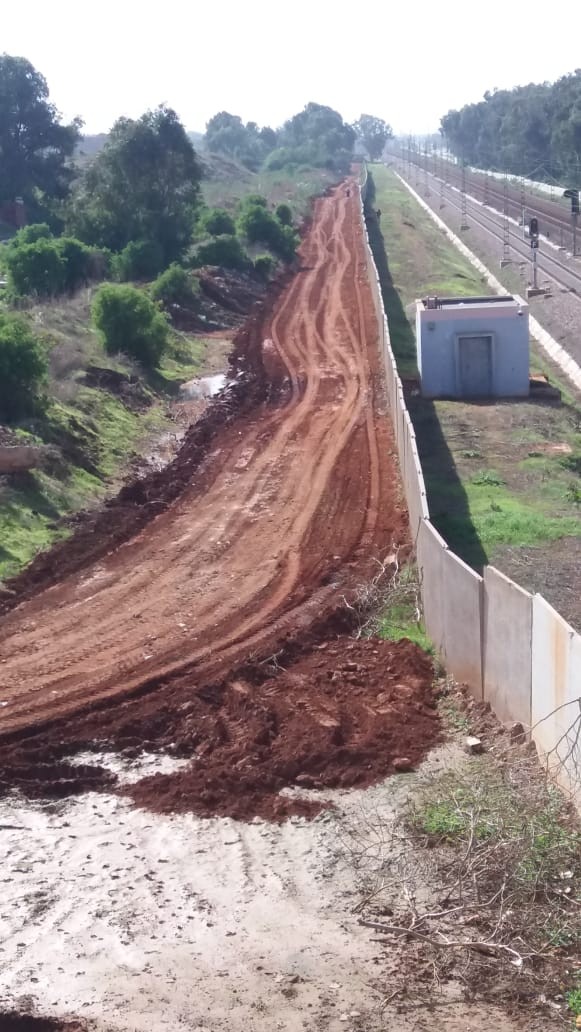 Trabajos de cerramiento de Via Ferrea entre Kénitra y Casablanca (MARRUECOS)